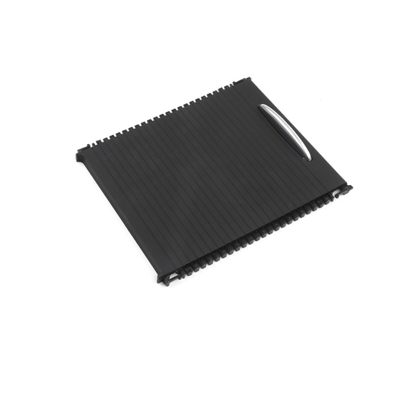 XNFUR Rollo-Abdeckung for die Mittelkonsole des Autos, passend for W212 E-Klasse, Getränkehalter for Wasserbecher hinten, Armlehnenvorhang in der Mitte Rollbarer Getränkehalter fürs Auto(Black) von XNFUR