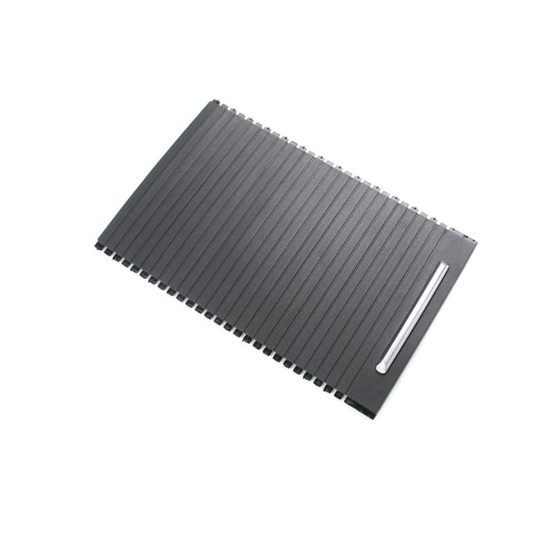 XNFUR Rollo for Armlehnenkasten der Mittelkonsole im Auto, passend for Trumpchi, M6 PRO 2021–2024, Jalousien, Rollo for Wasserbecherhalter vorne, Vorhangabdeckung Rollbarer Getränkehalter fürs Auto von XNFUR