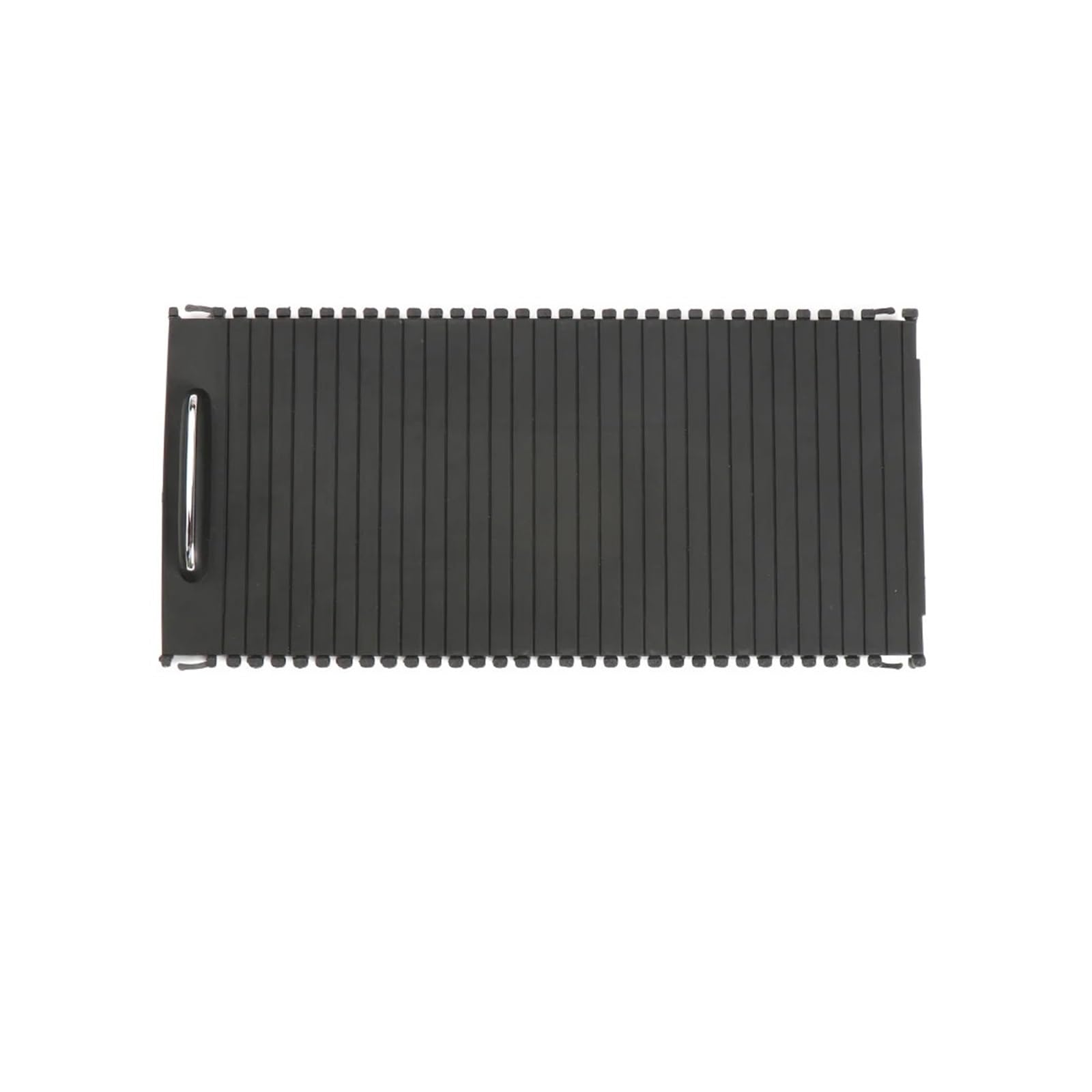 XNFUR Rolloabdeckung for Wasserbecherhalter, passend for C-Klasse W204 S204 E-Klasse W212 S212, Aufbewahrung der Mittelkonsole im Auto Rollbarer Getränkehalter fürs Auto(Black) von XNFUR