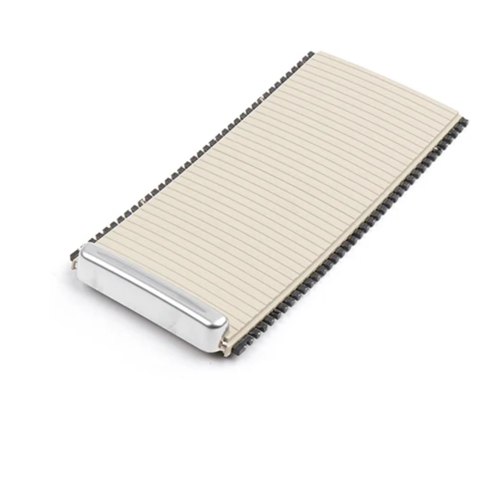 XNFUR Schieberollo-Abdeckung for Getränkehalter, passend for Volvo, XC60 2009–2017, S60, S60L 2011–2019, 39868873, Ersatz der Rollläden der Mittelkonsole Rollbarer Getränkehalter fürs Auto(Beige) von XNFUR