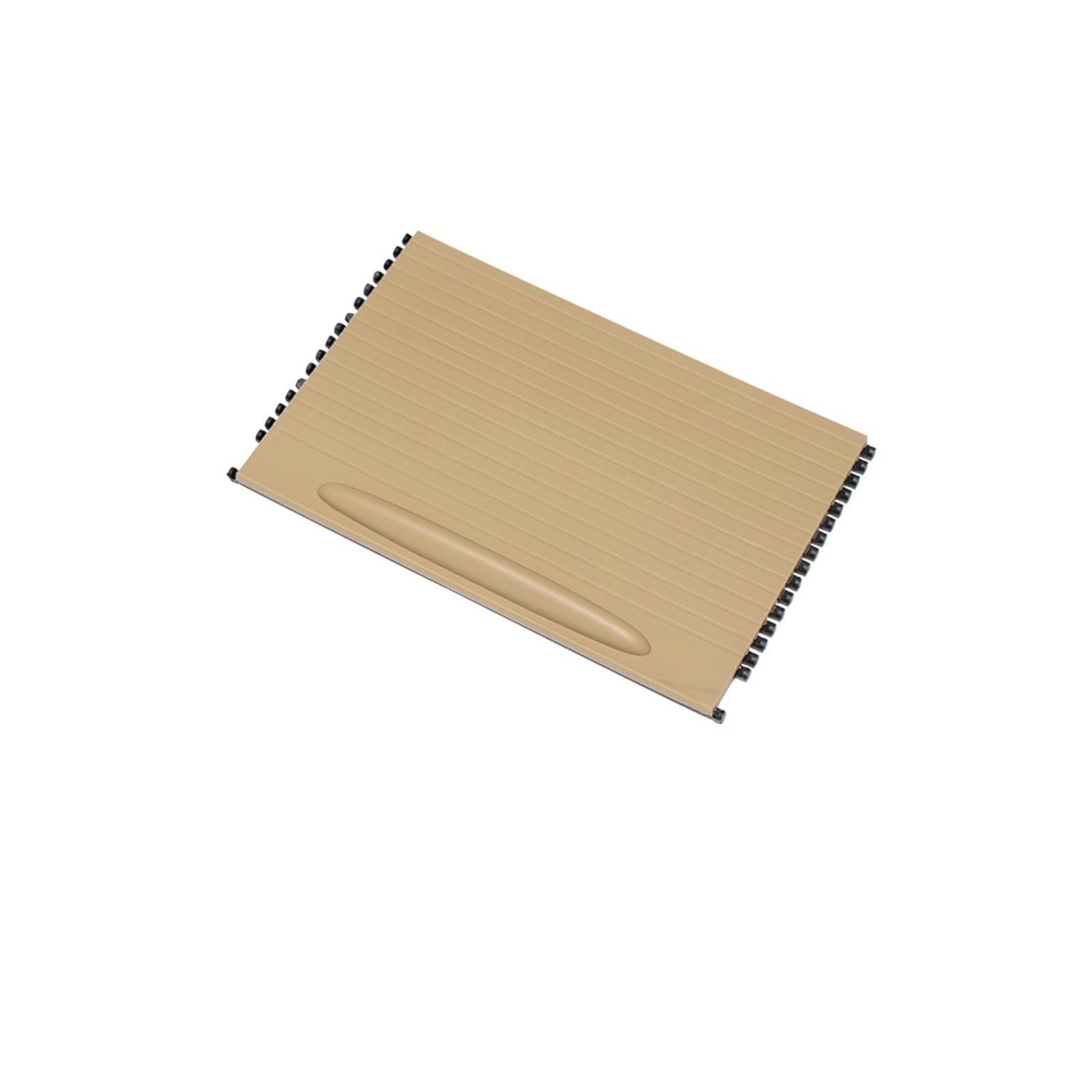 XNFUR Schieberollo-Abdeckung for Getränkehalter im Auto, passend for Porsche, 2003–2010 7L5862531, Ersatz for Mittelkonsolen-Rollläden Rollbarer Getränkehalter fürs Auto(Beige) von XNFUR