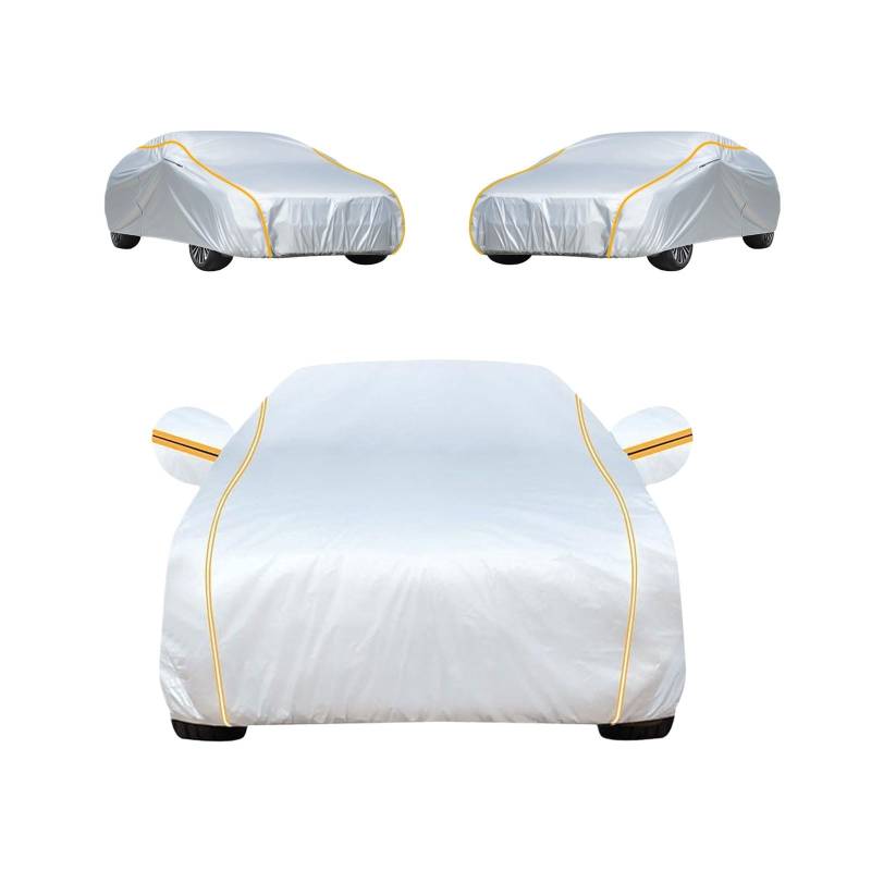 Autoabdeckung Staubdicht für V𝐨lksw𝒂g𝒆n 𝑮𝐨lf Plus(2003-2008) Wasserdicht UV-beständig Outdoor-Schutz Oxford-Stoffmaterial von XNYRJHD
