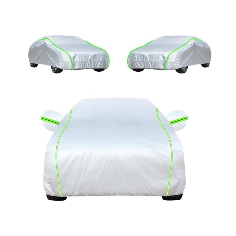 Autoabdeckung Staubdicht für V𝐨lksw𝒂g𝒆n Phaeton(2002) Wasserdicht UV-beständig Outdoor-Schutz Oxford-Stoffmaterial von XNYRJHD