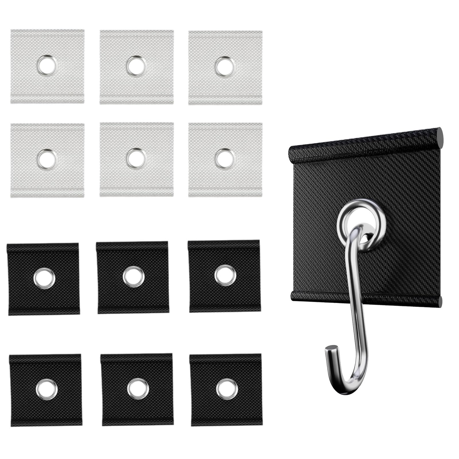 XPAPOV 12 Stück Kederöse für Kederschiene 5/6mm - 7/8mm, Kederhaken Markisenhaken Camping Kederleiste Haken Kederschiene Zubehör für Wohnmobil, Wohnwagen, Vorzelt, Camping Zelt XPAPOV 12 Stück Kederöse für Kederschiene 5/6mm - 7/8mm, Kederhaken Markisenhaken Camping Kederleiste Haken Kederschiene Zubehör für Wohnmobil, Wohnwagen, Vorzelt, Camping Zelt von XPAPOV