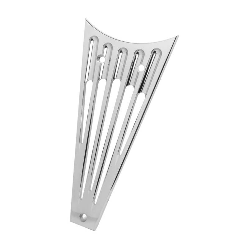 Motorrad Chrom Kühlergrill CNC Aluminium Rahmenabdeckung Schutz Für Touring FLHT FLHR FLTR FLHX 2009-2013 von XPGHYIU