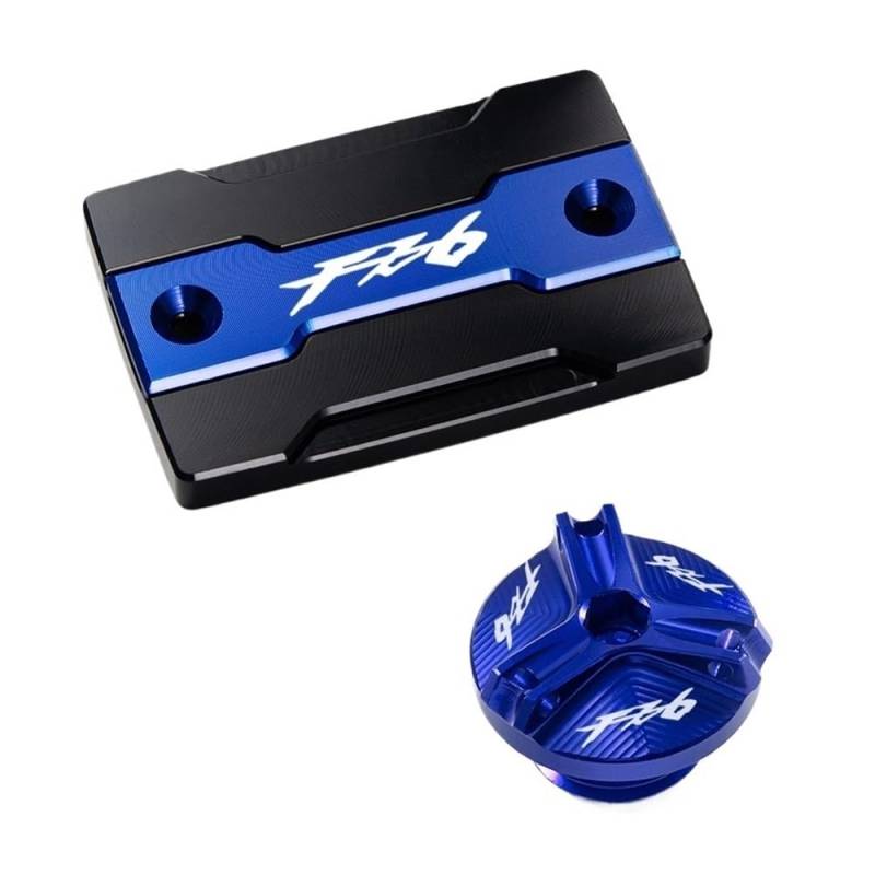 Tappo Riempimento Olio Coperchio Für FZ6 FZ-6 ZF6N FZ6R FZ6S FA&zer Motorrad Vorderradbremsflüssigkeitstankdeckel Und Motoreinfülldeckelschutz von XPGHYIU