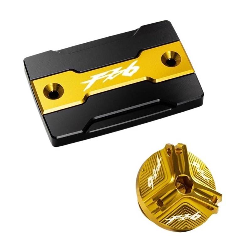 Tappo Riempimento Olio Coperchio Für FZ6 FZ-6 ZF6N FZ6R FZ6S FA&zer Motorrad Vorderradbremsflüssigkeitstankdeckel Und Motoreinfülldeckelschutz von XPGHYIU