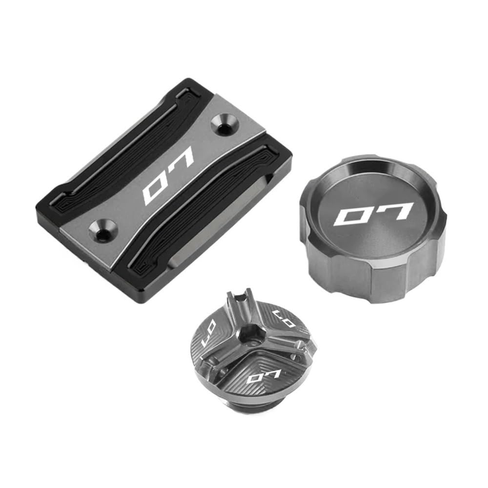 Tappo Riempimento Olio Coperchio Für MT07 2021 2022 MT 07 FZ07 2014-2024 2019 Vorne Hinten Brems Flüssigkeit Reservoir Abdeckung Motor Öl Kappe Tappo Riempimento Olio Coperchio Für MT07 2021 2022 MT 07 FZ07 2014-2024 2019 Vorne Hinten Brems Flüssigkeit Reservoir Abdeckung Motor Öl Kappe von XPGHYIU