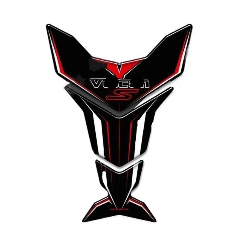 Zubehör Tankpad Protector Aufkleber Für Vu&lcan S Vulcan-S 650 VN650 Tank Pad 2018 2019 2020 2021 Motorrad Aufkleber Aufkleber Heizöl Kit Knie Schutz von XPGHYIU