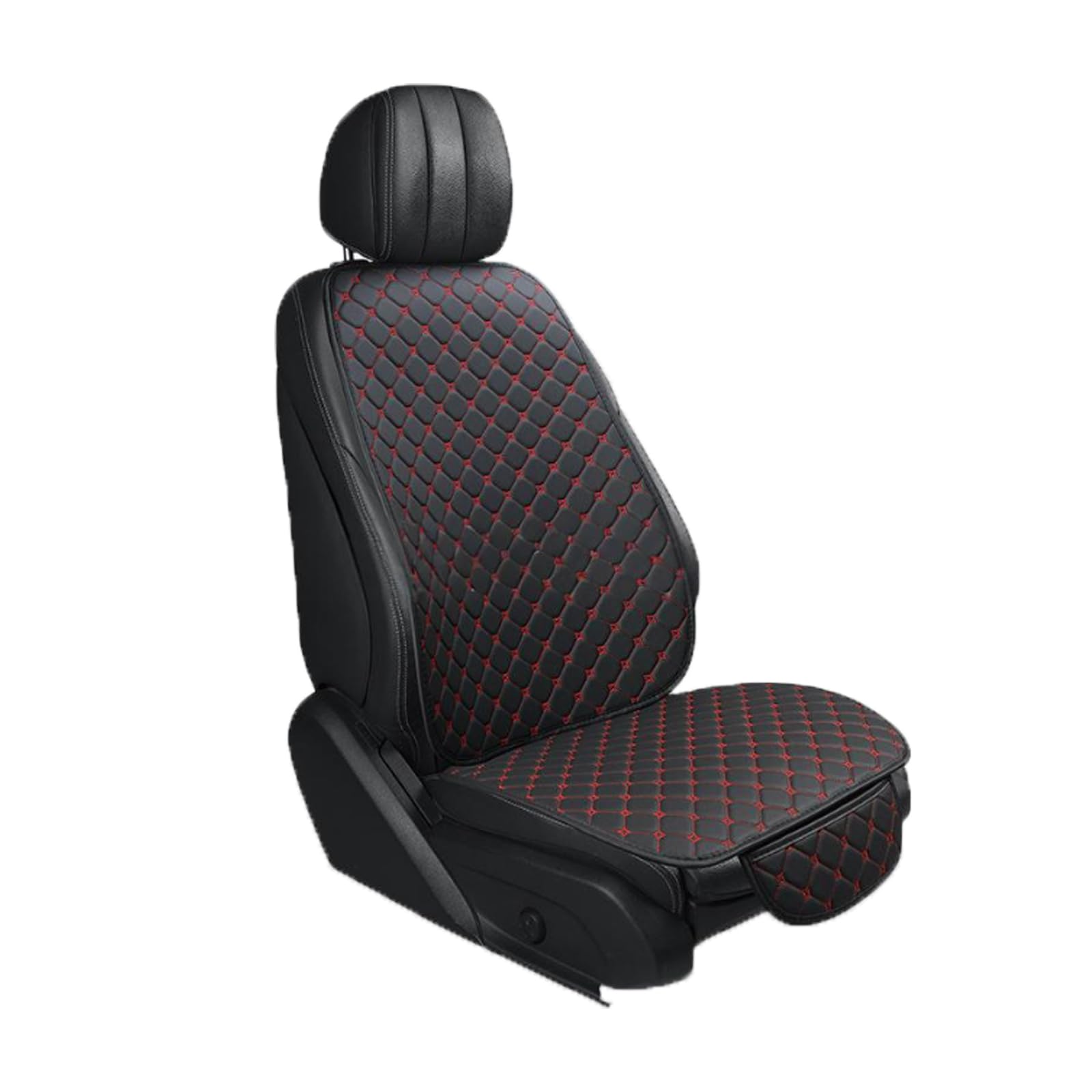 XPHONG PU Autositzbezüge für Buick Regal Generation 7 2017-2024, Anti Rutsch, Weich für Verbessertes Fahrerlebnis, Praktisches Design mit Tasche,Black Red-Front Seat XPHONG PU Autositzbezüge für Buick Regal Generation 7 2017-2024, Anti Rutsch, Weich für Verbessertes Fahrerlebnis, Praktisches Design mit Tasche,Black Red-Front Seat von XPHONG