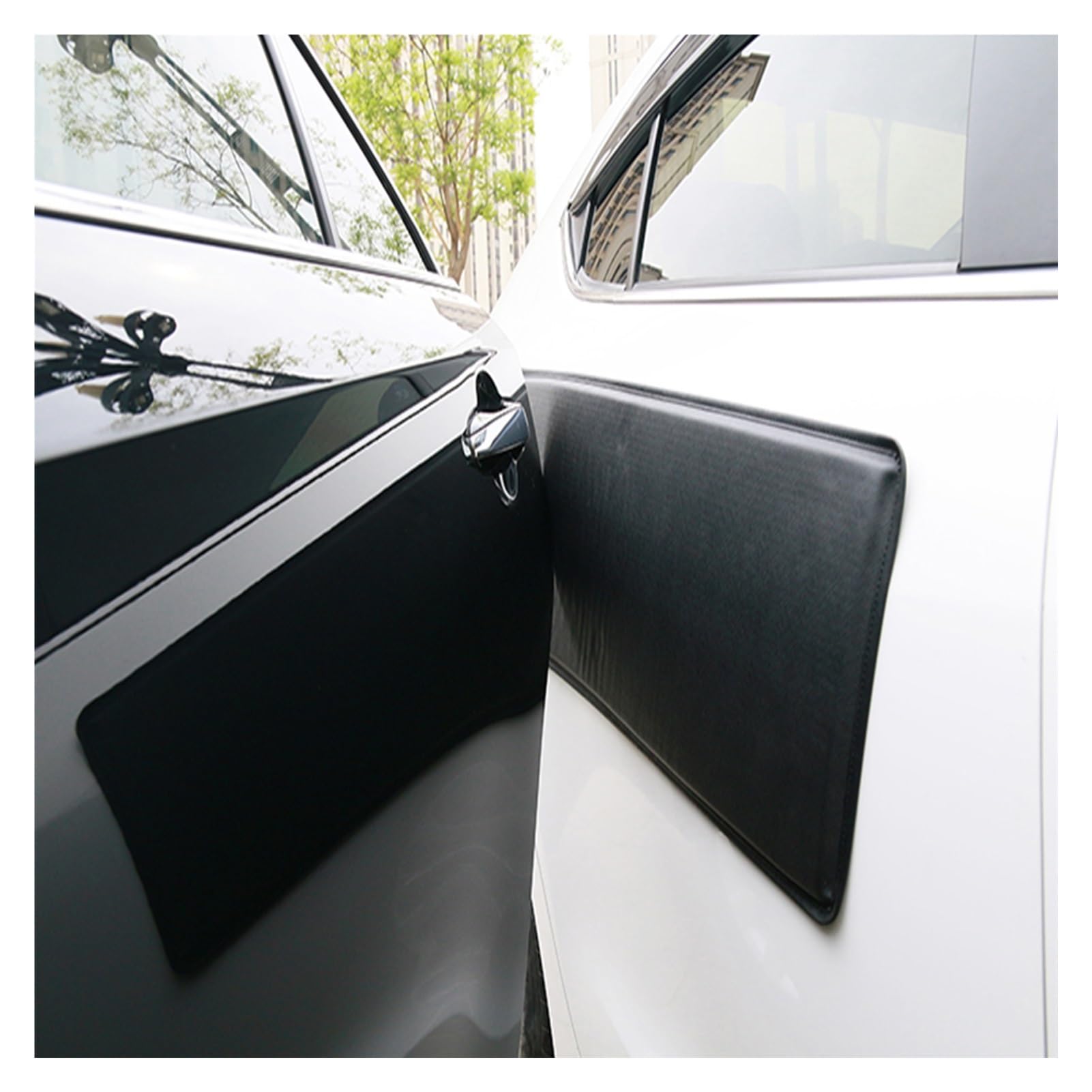 XPLKQXE Magnetischer Autotürschützer, Türkantenschützer, Abnehmbare Weiche Polsterung Schutz Für Ihre Autotüren (Farbe : Black-84x29cm, Größe : 1pcs) von XPLKQXE