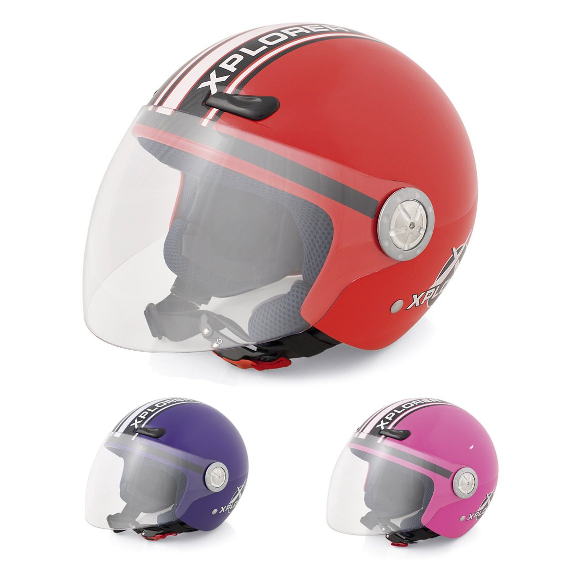 Helm Demi-Jet Grafik M von XPLORER