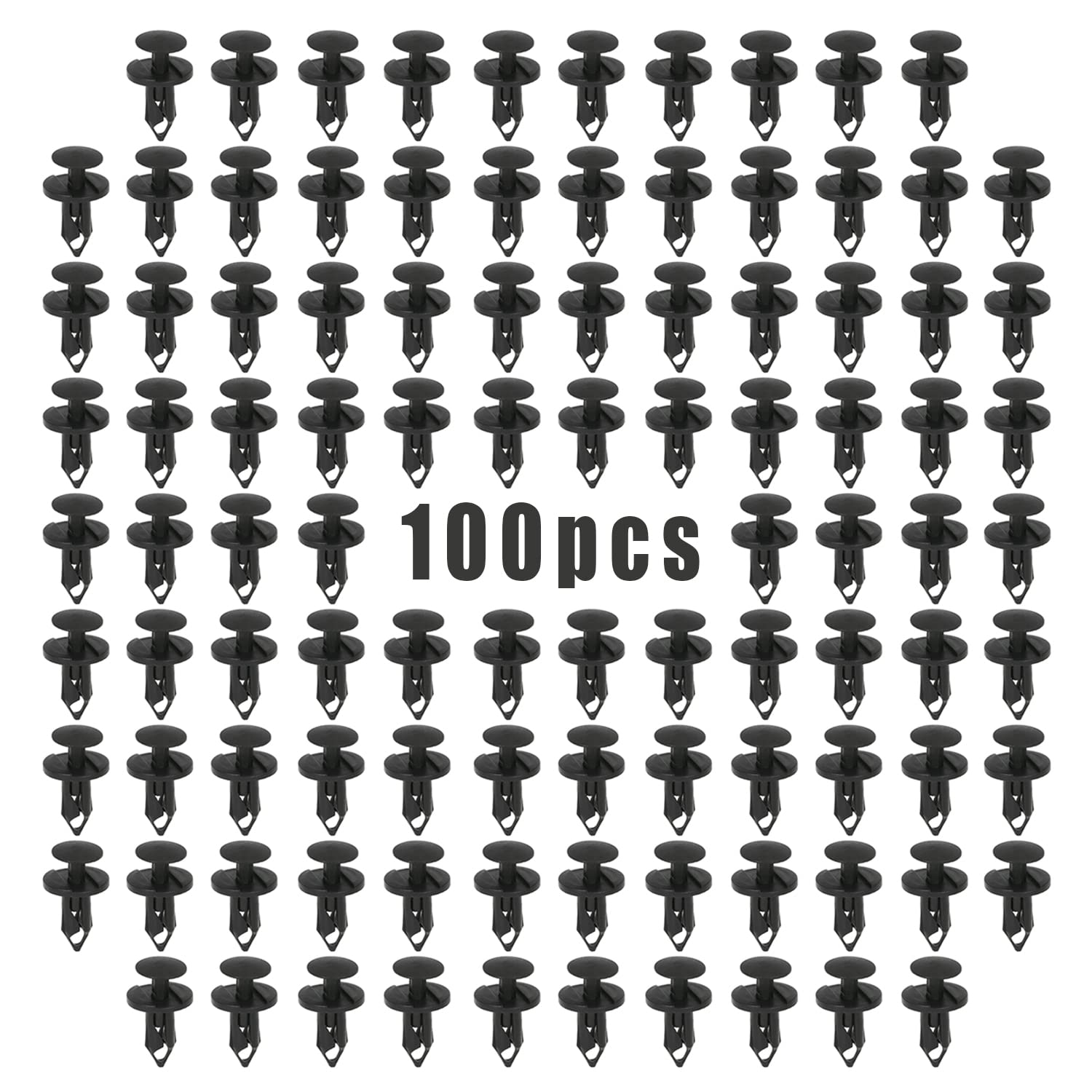 XPOOP 100 Stück Auto Spreiznieten, Auto Kunststoff Nieten, Türverkleidung Klammern, Nieten Kunststoff Push Clips Befestigungen, Stoßstange Clips, Befestigungsclips Kunststoff Türverkleidung XPOOP 100 Stück Auto Spreiznieten, Auto Kunststoff Nieten, Türverkleidung Klammern, Nieten Kunststoff Push Clips Befestigungen, Stoßstange Clips, Befestigungsclips Kunststoff Türverkleidung von XPOOP
