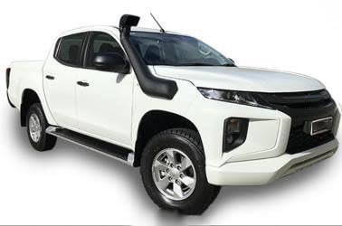 Auto-Lufteinlass-Schnorchel-Sets für Mitsubishi Triton MR 2019, Road-Styling-Zubehör, Lufteinlasssysteme Off Road Mit Erhöhtem Luftstrom von XPREP