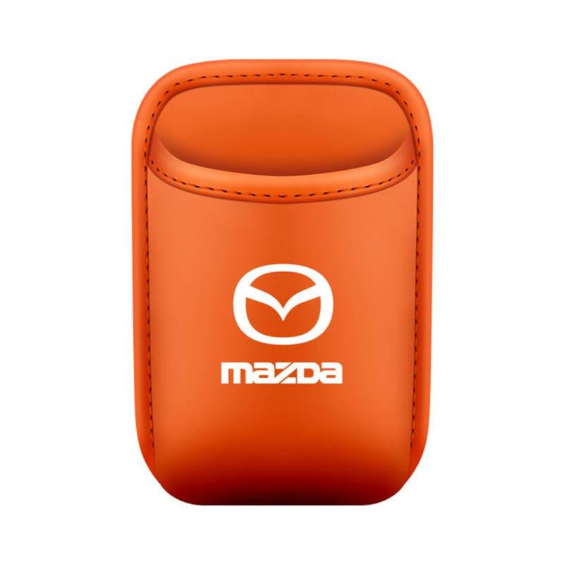 2 Stück Tür Getränkehalter für Mazda 6 Coupe 2006-2016, Rücksitz Seitentasche Praktisch Autozubehör,A-Orange von XQHZFDPX