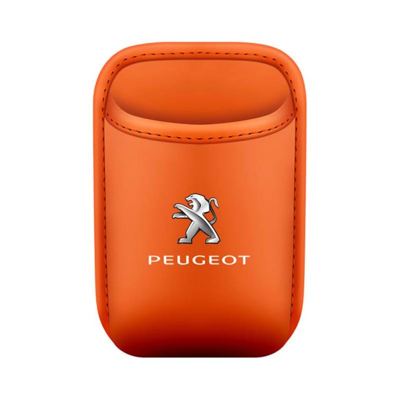 2 Stück Tür Getränkehalter für Peugeot 408 508 RCZ 308CC 3008, Rücksitz Seitentasche Praktisch Autozubehör,A-Orange von XQHZFDPX