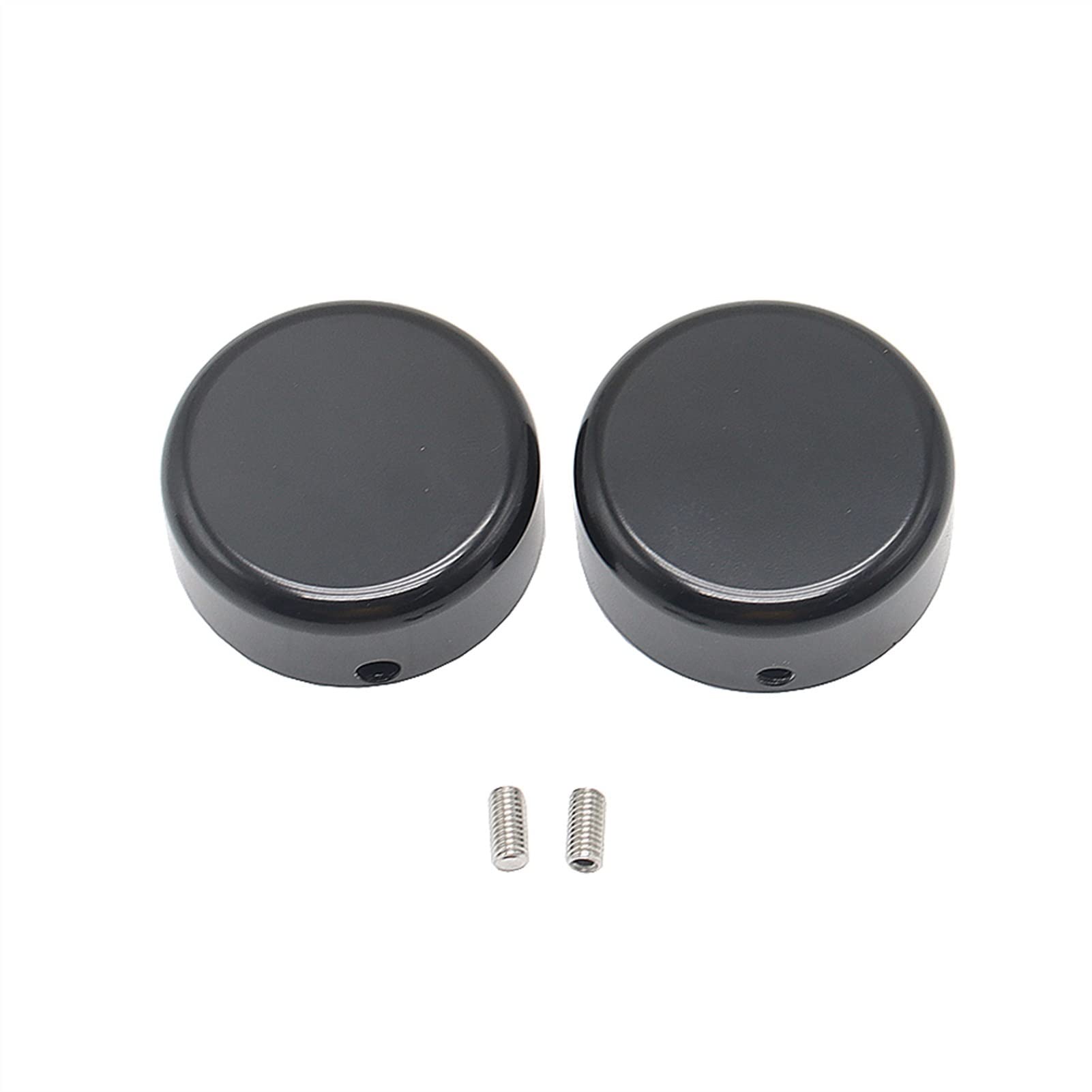 Für Harley Sportster S 1250 RH1250 S 2022 2021 Motorrad Obere Gabelschaftabdeckungen Schwarz Schmücken (Color : Cover CAPS Fork) von XQSSB