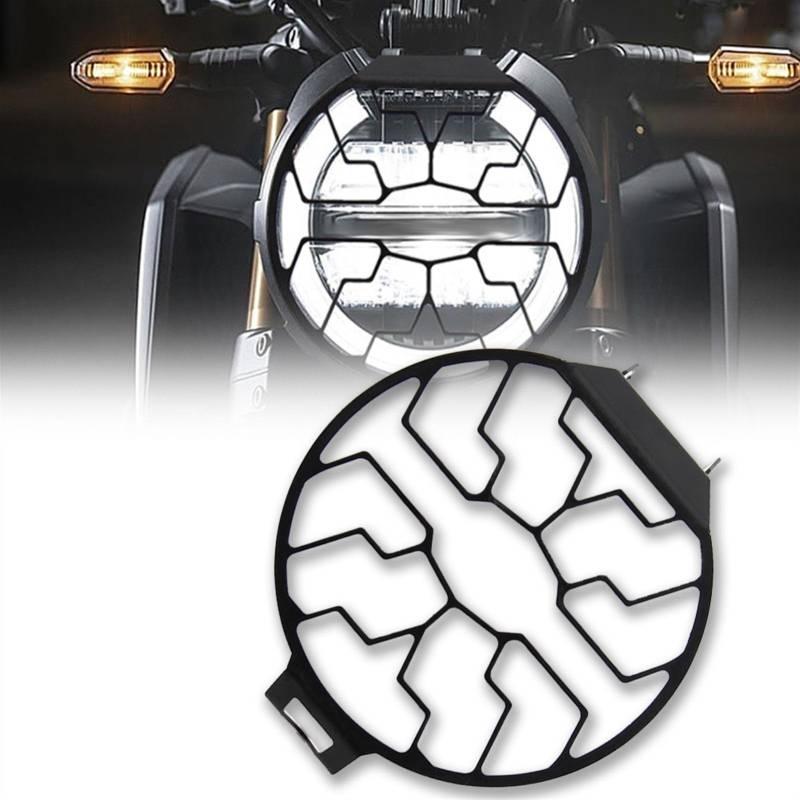 Für Honda CB650R CB 650R CB 650 R 2019 2020 Motorradzubehör Scheinwerfergitter Schutzabdeckung Schutzrahmen Schmücken von XQSSB