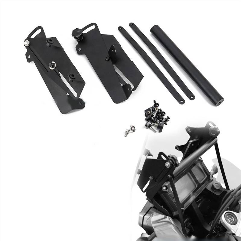 Für Yamaha Super Tenere XT1200Z XTZ1200 XTZ 1200 Z 2014 – Motorrad-Windschutzscheibeneinsteller Windschutzscheibenhalterungs-Kits Schmücken (Size : 22mm) von XQSSB