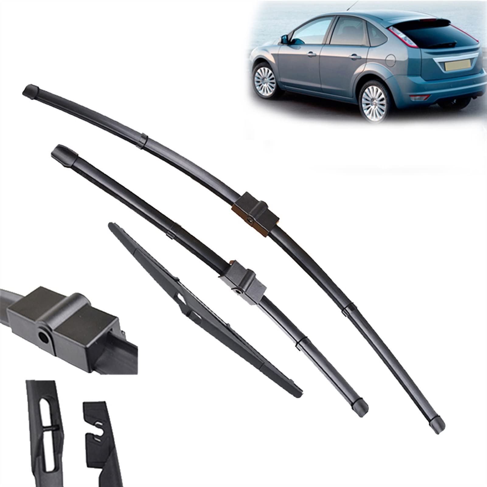 XQSSB Für Ford Für Focus 2 2005 2006 2007 2008 2009 2010 2011 Scheibenwischer Vorne Hinten Wischerblätter Set Windschutzscheibe Windschutzscheibe Vorne Hinten Fenster 26"+17"+14" Scheibenwischer XQSSB Für Ford Für Focus 2 2005 2006 2007 2008 2009 2010 2011 Scheibenwischer Vorne Hinten Wischerblätter Set Windschutzscheibe Windschutzscheibe Vorne Hinten Fenster 26"+17"+14" Scheibenwischer von XQSSB