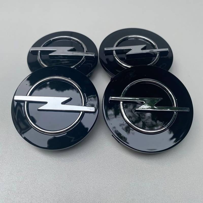 4 Stück Nabendeckel Zentralabdeckung für Opel Vivaro C I 2019-2023 2024, Radnabenkappen Felgendeckel Radnaben-Ersatzteile ABS Wheel Caps Reifendekoration,D-58MM von XRDSF