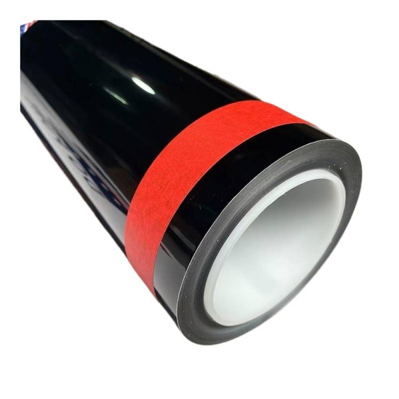 XRLHMP 1,52 X2/3M 1x2m schwarzes PPF-Wrap-Vinyl, kratzfestes Wrap-Aufkleber-Zubehör, TPH, Schwarze Autoabdeckung, Lackschutzfolie(1.52mx2m) von XRLHMP