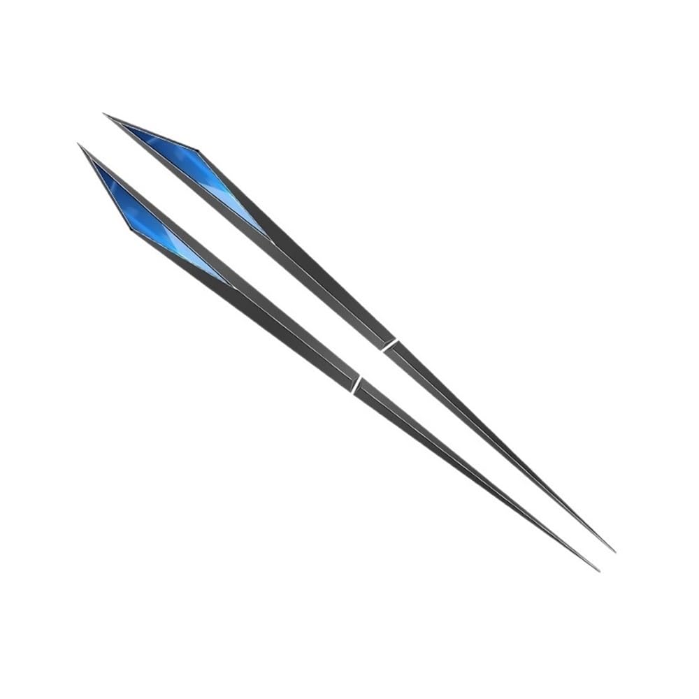 XRLHMP 2 stücke Auto Aufkleber TPU Auto zubehör para Auto Kompatibel for 1,4 T 1,5 T 1,6 T 1,8 T 2,0 T 2,2 T 2,4 T 2,5 T 2,8 T 3,0 TTL(Blue,2.8T) von XRLHMP
