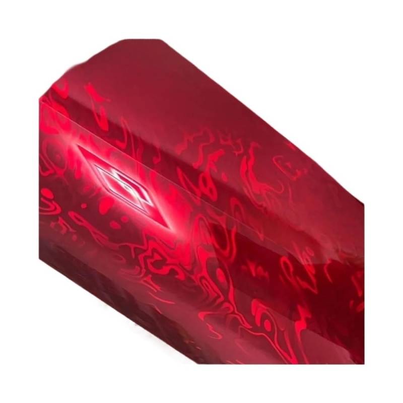 XRLHMP 20/60 cm x 152 cm PET-Autoaufkleber, glänzend, Gold, Metaverse, Kohlefaser-Vinylfolie, Auto-Innendekoration, Aufkleber mit Luftablass(A,58cm x 152cm) von XRLHMP