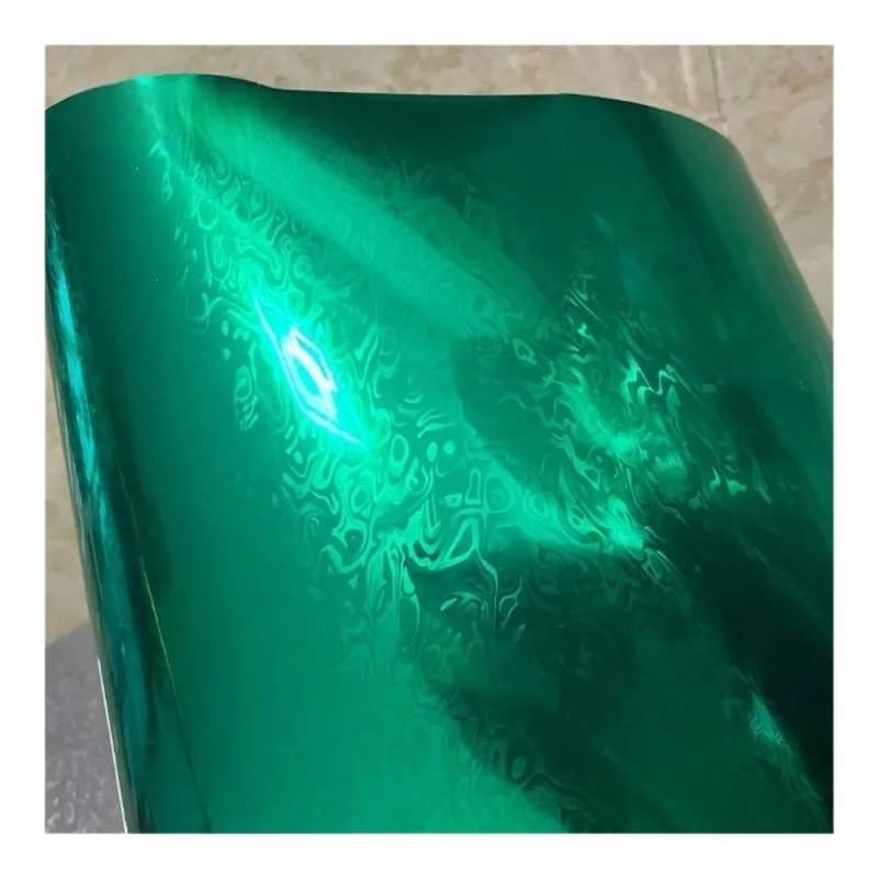 XRLHMP 20/60 cm x 152 cm PET-Autoaufkleber, glänzend, Gold, Metaverse, Kohlefaser-Vinylfolie, Auto-Innendekoration, Aufkleber mit Luftablass(Cyan,50cm x 152cm) von XRLHMP