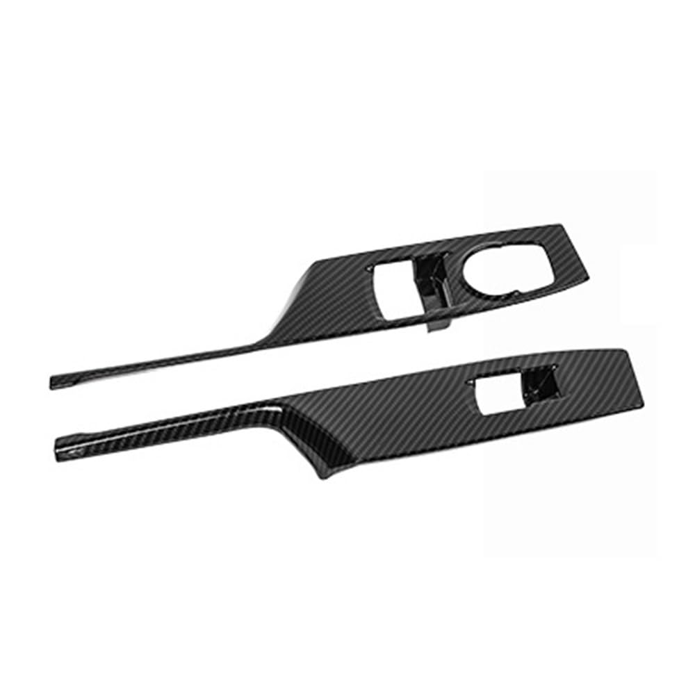 XRLHMP ABS-Kohlefaser-Mittelkonsolen-Lenkrad-Schalthebel-Dekorationsabdeckungssatz, kompatibel mit Chevrolet Camaro 2017 und mehr, Innenausstattung(Gray) von XRLHMP