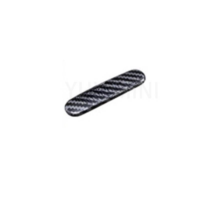XRLHMP ABS-Kunststoff-Autoinnenaufkleber im Carbon-Stil, Schutzhülle, kompatibel mit BMW MINI 2021 Cooper S JCW F54 F55 F56 F57 F60, Aufkleber zur Innenraummodifikation(Fluorescent Green) von XRLHMP