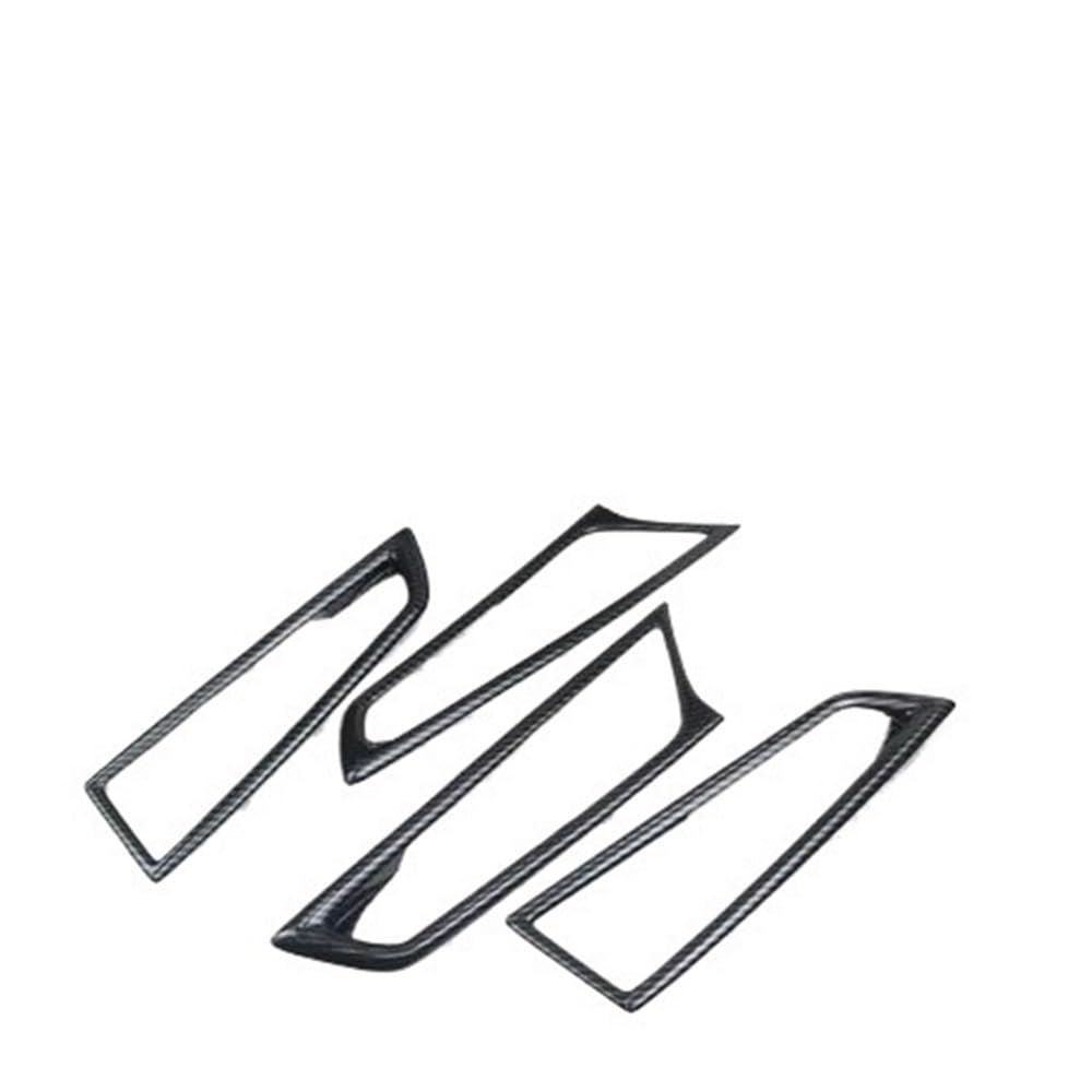 XRLHMP Auto-Armlehnenaufkleber in Kohlefaseroptik, Innenmodifikation der Mittelkonsolenabdeckung, kompatibel mit Edge 2015–2018(Gray) von XRLHMP
