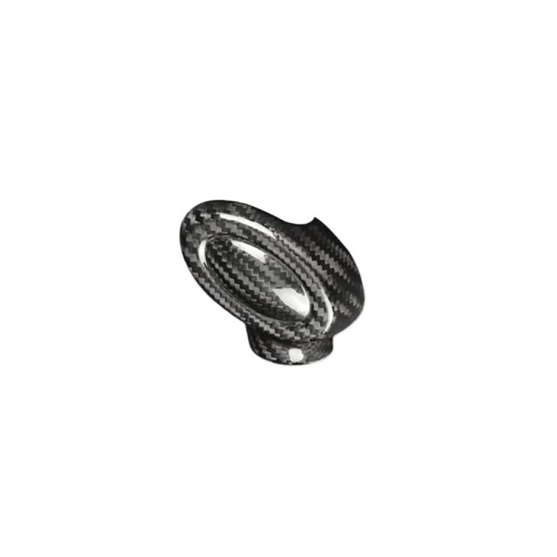 XRLHMP Auto Automatische Carbon Fiber Speed ​​Schaltknauf Kopf Abdeckung Kappe Aufkleber Trim Kompatibel for Mini Cooper F54 F55 F56 F57 F60 von XRLHMP