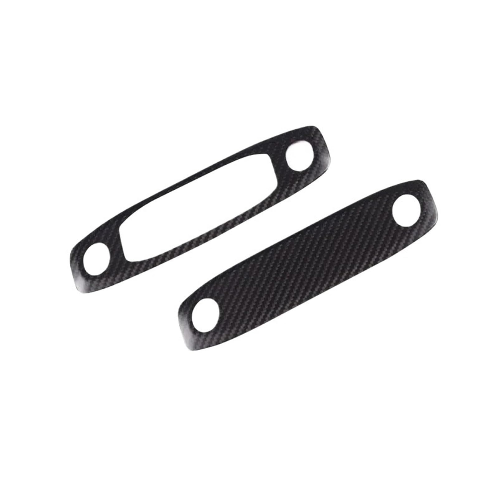 XRLHMP Auto-Innenraumaufkleber, echtes Carbon, kompatibel mit Tesla Model 3 Y, Leselicht, dekorativer Aufkleber, Abdeckung, Autoverkleidung, Modifikation, Innenzubehör 2017–2023(D) von XRLHMP