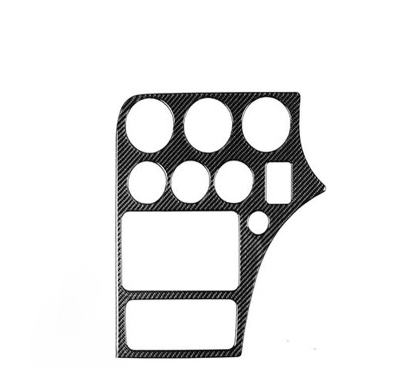 XRLHMP Auto-Innenraumaufkleber, kompatibel mit Alfa Romeo 159 2005–2023, Aufkleber aus echter Kohlefaser, Brera Spider, Armaturenbrett, Schalttafel, dekoratives Auto-Innenzubehör(W) von XRLHMP