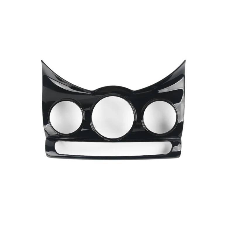XRLHMP Auto-Knopf-Panel-Shell, kompatibel mit BMW Mini Cooper F56 Accesorios F55, Auto-Innenausstattung, Schutzaufkleber, modifiziertes Auto-Styling(Piano Black1,F55) von XRLHMP