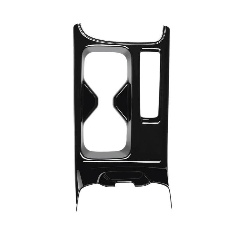 XRLHMP Auto-Mittelkonsole, Wasserbecherhalter, Dekoration, Abdeckung, Zieraufkleber, glänzend schwarz, kompatibel mit Honda HRV HR-V Vezel 2021 2022(A) von XRLHMP