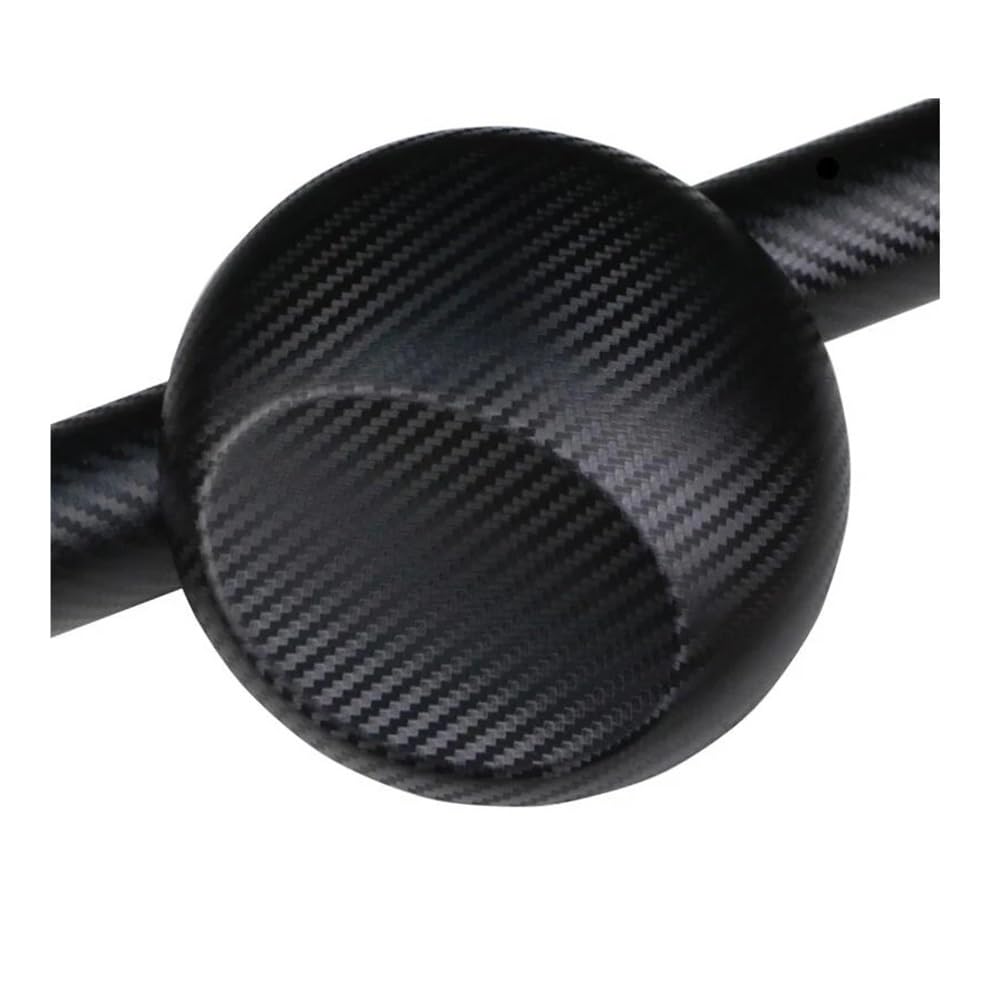XRLHMP Auto-Styling 3D/5D Carbonfaser Autoinnenraum Mittelkonsole Farbwechsel Formaufkleber Aufkleber Kompatibel for Infiniti Q30 QX30 2015-2018(3D CF Black,LHD) von XRLHMP