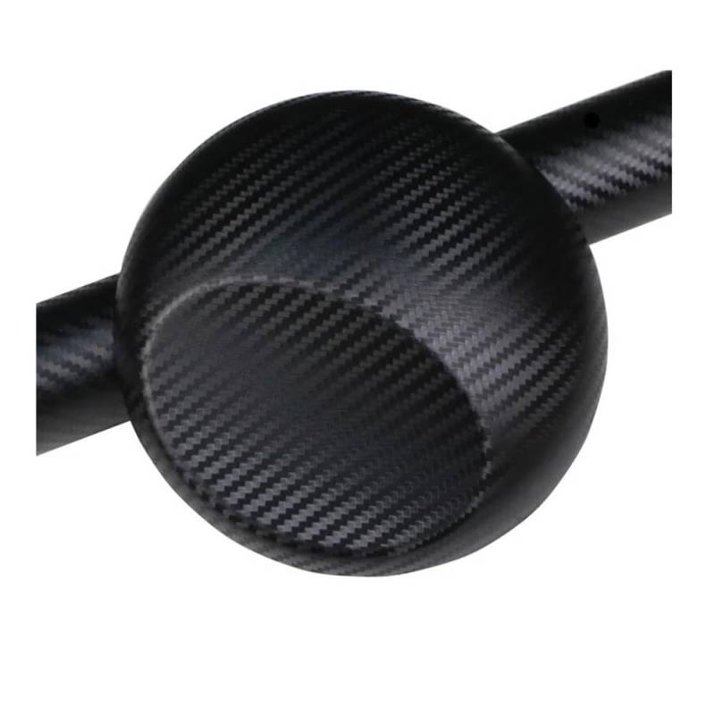 XRLHMP Auto-Styling 3D/5D Carbonfaser Autoinnenraum Mittelkonsole Farbwechsel Formaufkleber Aufkleber Kompatibel for Infiniti Q30 QX30 2015-2018(3D CF Black,LHD) von XRLHMP