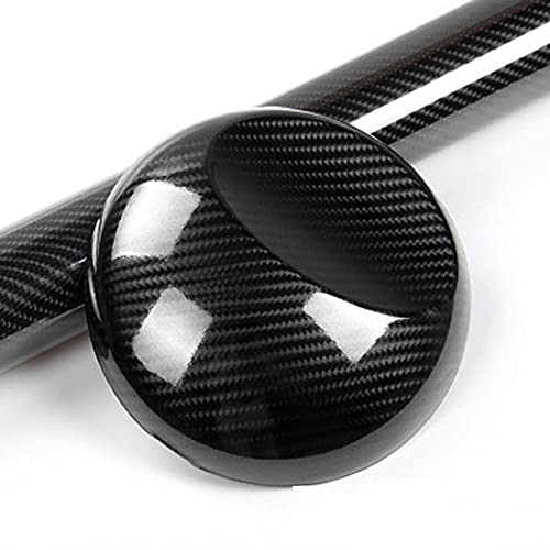 XRLHMP Auto-Styling 3D 5D Carbonfaser Autoinnenraum Mittelkonsole Farbwechsel Formaufkleber Aufkleber Kompatibel for Honda CRV 2007-2011(5D CF Black,RHD) von XRLHMP