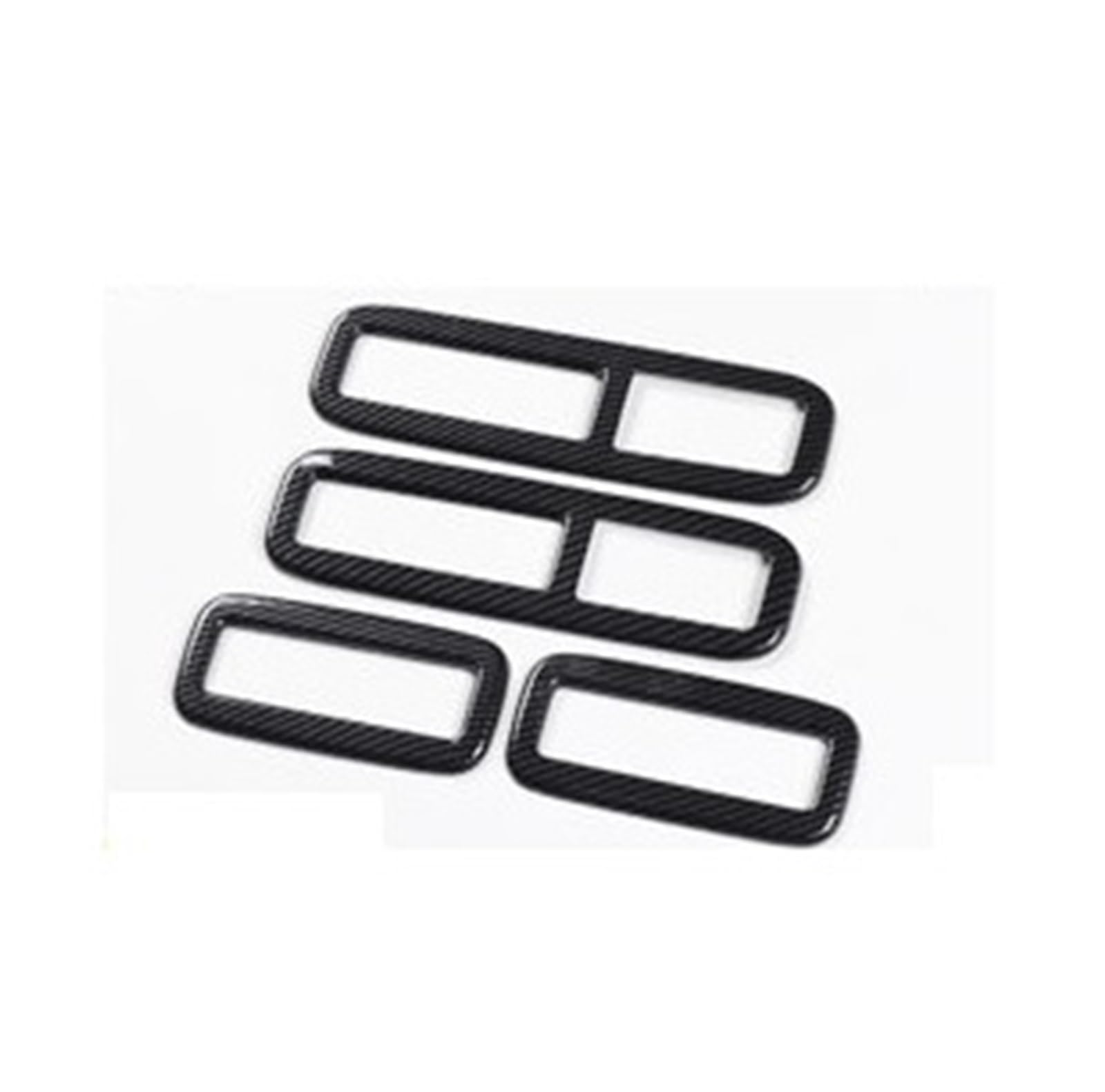 XRLHMP Autoinnenaufkleber Kompatibel for Mitsubishi Pajero Autoinnenaufkleber Pajero Carbonfaser-Innenraummodifikation V97 V93 Innendekorationsaufkleber(S) von XRLHMP