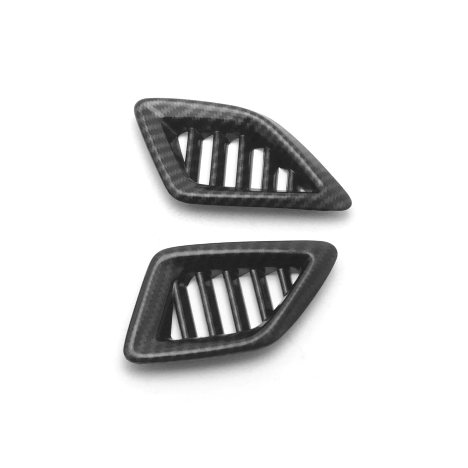 XRLHMP Carbon Fiber Style Innenausstattung Armaturenbrett Lüftungsschlitz AC Steckdose Abdeckung Formteil Zieraufkleber Kompatibel mit Honda Accord 10. Generation 2018 2019 2020 2021(S) von XRLHMP