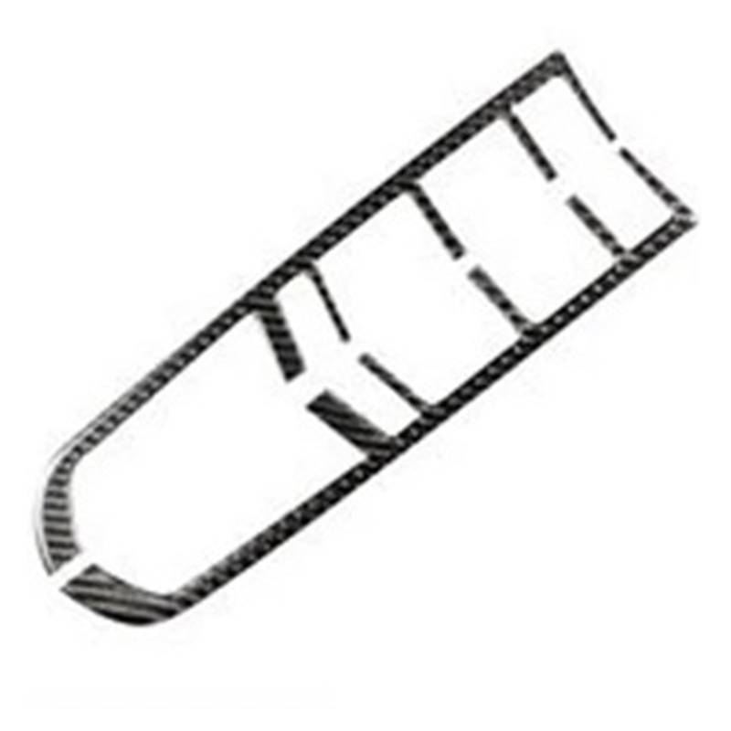 XRLHMP Carbonfaser-Außen-Nebelscheinwerfer-Lampenaugenbrauen-Augenlid-Streifenabdeckungsverkleidung Auto-Styling-Aufkleber Kompatibel for Porsche Macan 2014-2020(A Type) von XRLHMP