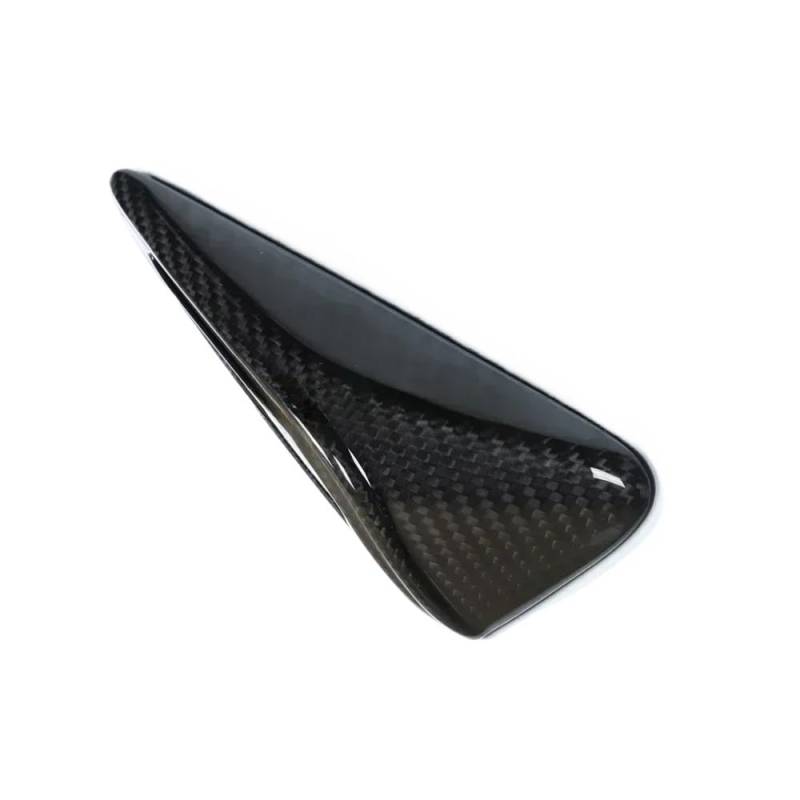 XRLHMP Echte Carbonfaser-Seitenkameraabdeckung for Tesla Model 3 Highland 2024 HW4.0 Blattbrett-Schutzaufkleber Autodekor-Zubehör(HW4.0 Glossy Carbon) von XRLHMP