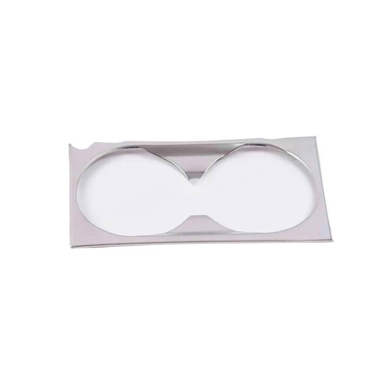 XRLHMP Edelstahl Auto Mittelkonsole Cup Frame Zierleisten Wasserhalter Kompatibel for Mazda cx-5 2017 2018 2019 2020 2021 2022 kf cx5 cx 5 Sport(C) von XRLHMP