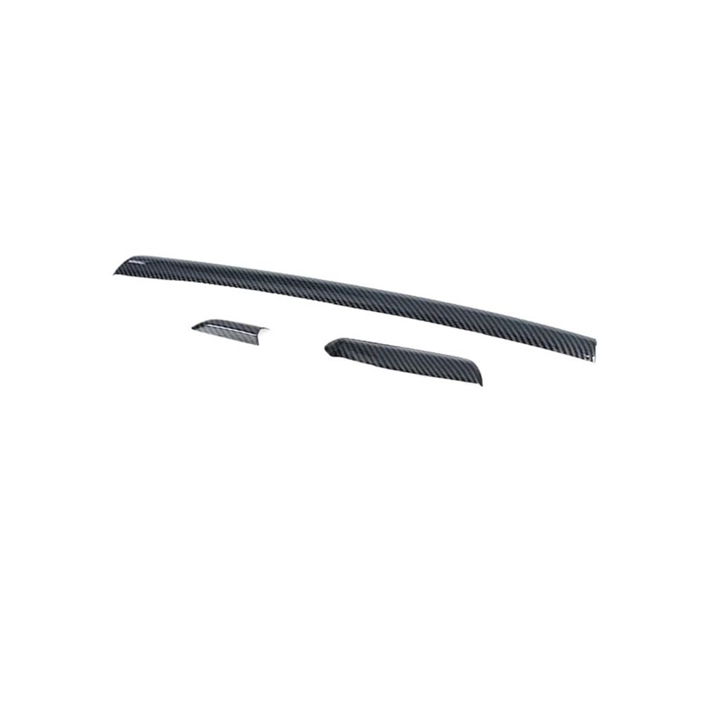 XRLHMP Innenleisten, Mittelkonsole, Armaturenbrett, Zierleisten, Dekorabdeckung, ABS, Kohlefaser-Stil, kompatibel for Audi A3 8V 2014–2018, S3 2017(A LHD) von XRLHMP