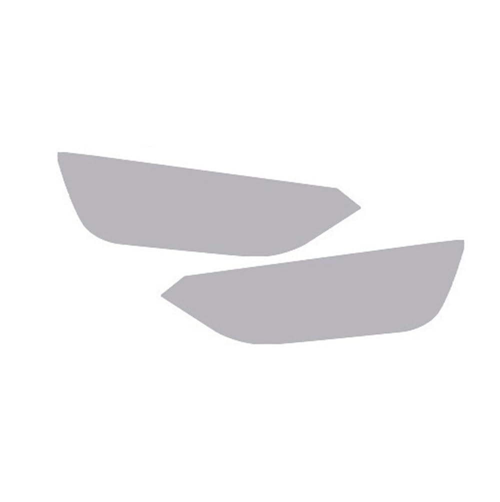 XRLHMP Kompatibel for Audi A4 B8 B9 2020-2023 Autoscheinwerfer-Schutzfolie, Scheinwerferreparatur, Vinyl-Restaurierung, transparenter schwarzer Heller TPU-Aufkleber(Transparent) von XRLHMP