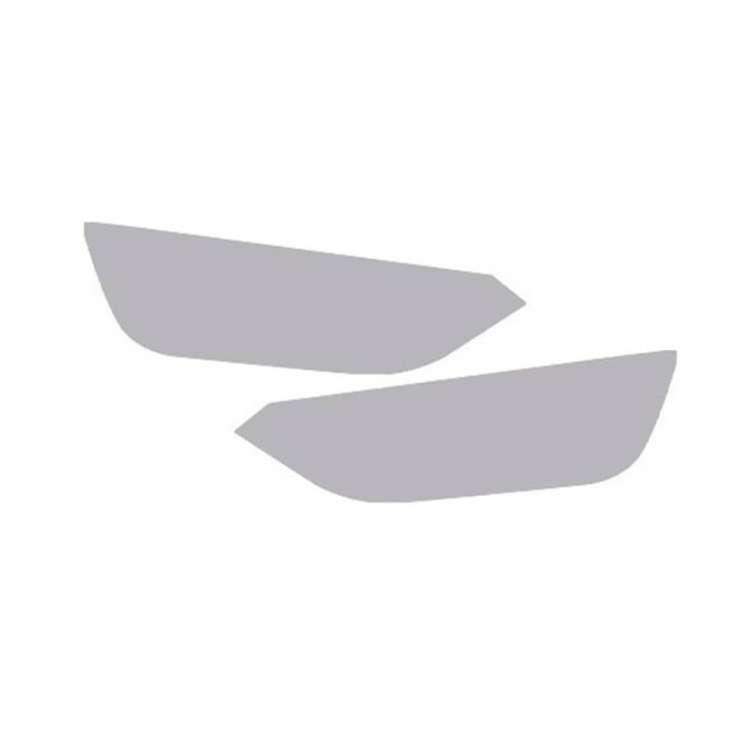 XRLHMP Kompatibel for Audi A4 B8 B9 2020-2023 Autoscheinwerfer-Schutzfolie, Scheinwerferreparatur, Vinyl-Restaurierung, transparenter schwarzer Heller TPU-Aufkleber(Transparent) von XRLHMP
