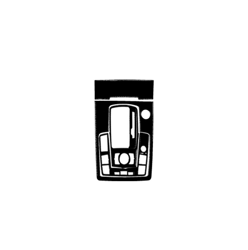 XRLHMP Kompatibel for Audi Q7 2007–2015, Piano Black, Schalthebel, Luftauslass, Tachometer, Lenkrad, Fensterheber, Verkleidung, Auto-Innenaufkleber(Purplish red) von XRLHMP
