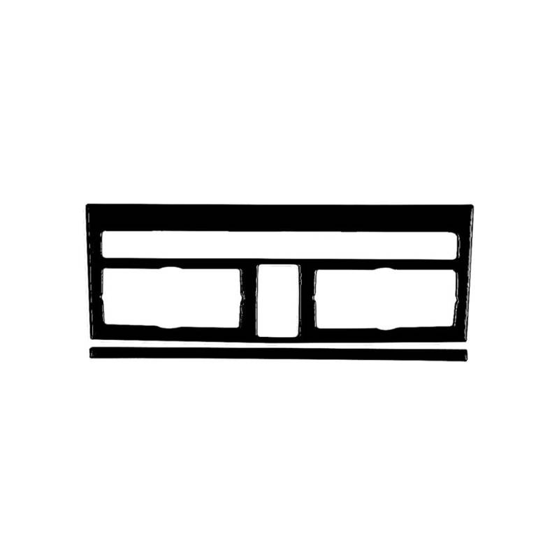 XRLHMP Kompatibel for Audi Q7 2007–2015, Piano Black, Schalthebel, Luftauslass, Tachometer, Lenkrad, Fensterheber, Verkleidung, Auto-Innenaufkleber(Transparent) von XRLHMP